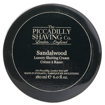 The Piccadilly Shaving Co. Sandalwood Luxury Shaving Cream