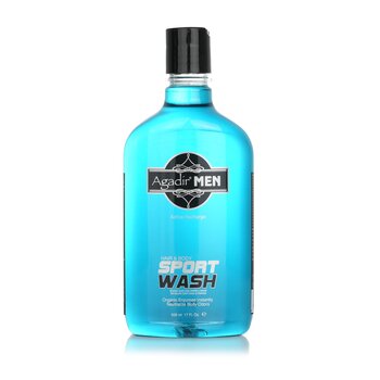 Agadir Men Active Recharge Hair & Body Sport Wash