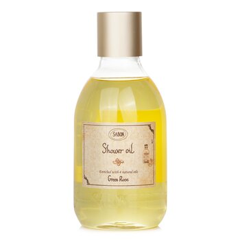 Sabon Shower Oil - Green Rose (Plastic Bottle)