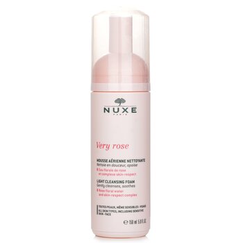 Nuxe Very Rose Light Cleansing Foam - For All Skin Types