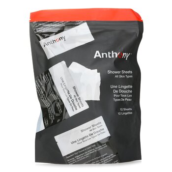 Anthony Shower Sheets - All Skin Types