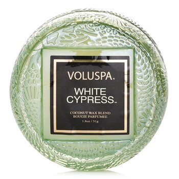 Voluspa Macaron Candle - White Cypress