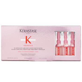 Kerastase Genesis 10 Anti Hair-Fall Fortifying Treatment Ampoules (Weakened Hair, Prone To Falling)