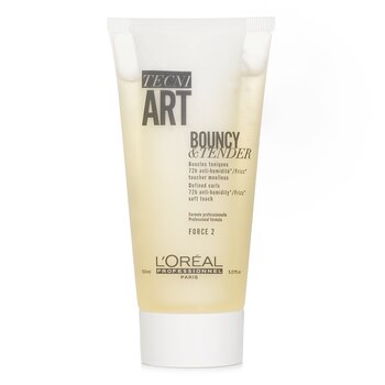 LOreal Professionnel Tecni.Art Bouncy & Tender (Defined Curls, 72H Anti-Humidity*/ Frizz* Soft Touch - Force 2)