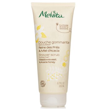 Melvita Meadowsweet & Acacia Honey Shower Scrub