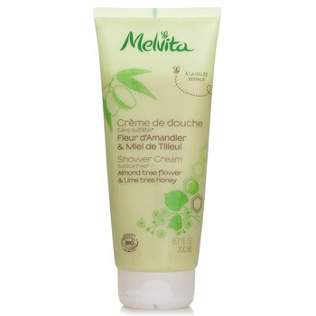 Melvita Almond Tree Flower & Lime Tree Honey Shower Cream