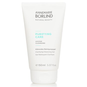 Annemarie Borlind Purifying Care System Cleansing Clarifying Cleansing Gel - For Oily or Acne-Prone Skin