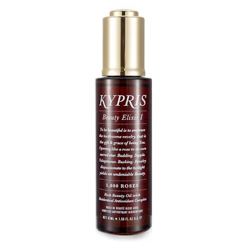 Kypris Beauty Elixir I - Rich Beauty Oil With Bioidentical Antioxidant Complex (With 1000 Roses)
