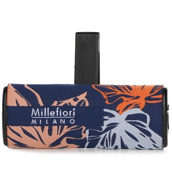 Millefiori Icon Textile Floral Car Air Freshener - White Musk