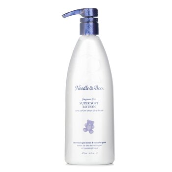 Noodle & Boo Super Soft Lotion - Fragrance Free - For Face & Body  (Dermatologist-Tested & Hypoallergenic)