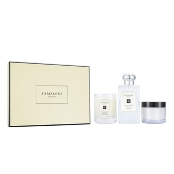 Jo Malone English Pear & Freesia Coffret: Cologne Spray 100ml/3.4oz + Body Cream 50ml/1.7oz + Scented Candle 4.78cm/1.88inches (Height)