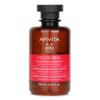 Apivita Color Seal Color Protect Shampoo with Quinoa Proteins & Honey (For Colored Hair)