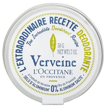 Verveine (Verbena) Deodorant - 0% Aluminum Salts