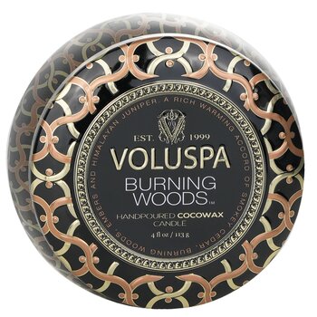 Voluspa Mini Tin Candle - Burning Woods