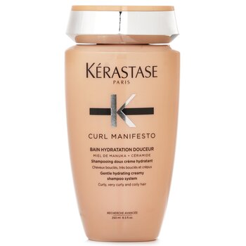 Kerastase Curl Manifesto Bain Hydratation Douceur Gentle Hydrating Creamy Shampoo (For Curly, Very Curly & Coily Hair)