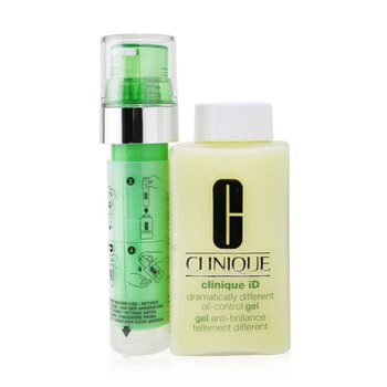 Clinique iD Dramatically Different Oil-Control Gel + Active Cartridge Concentrate For Delicate Skin
